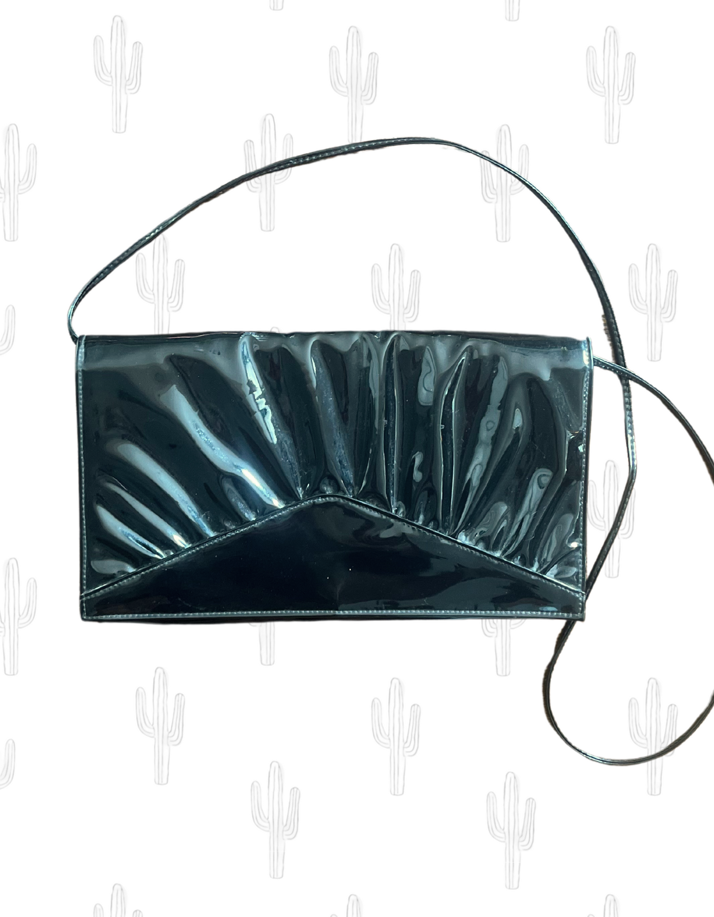 Dark Moon Envelope Crossbody purse front view