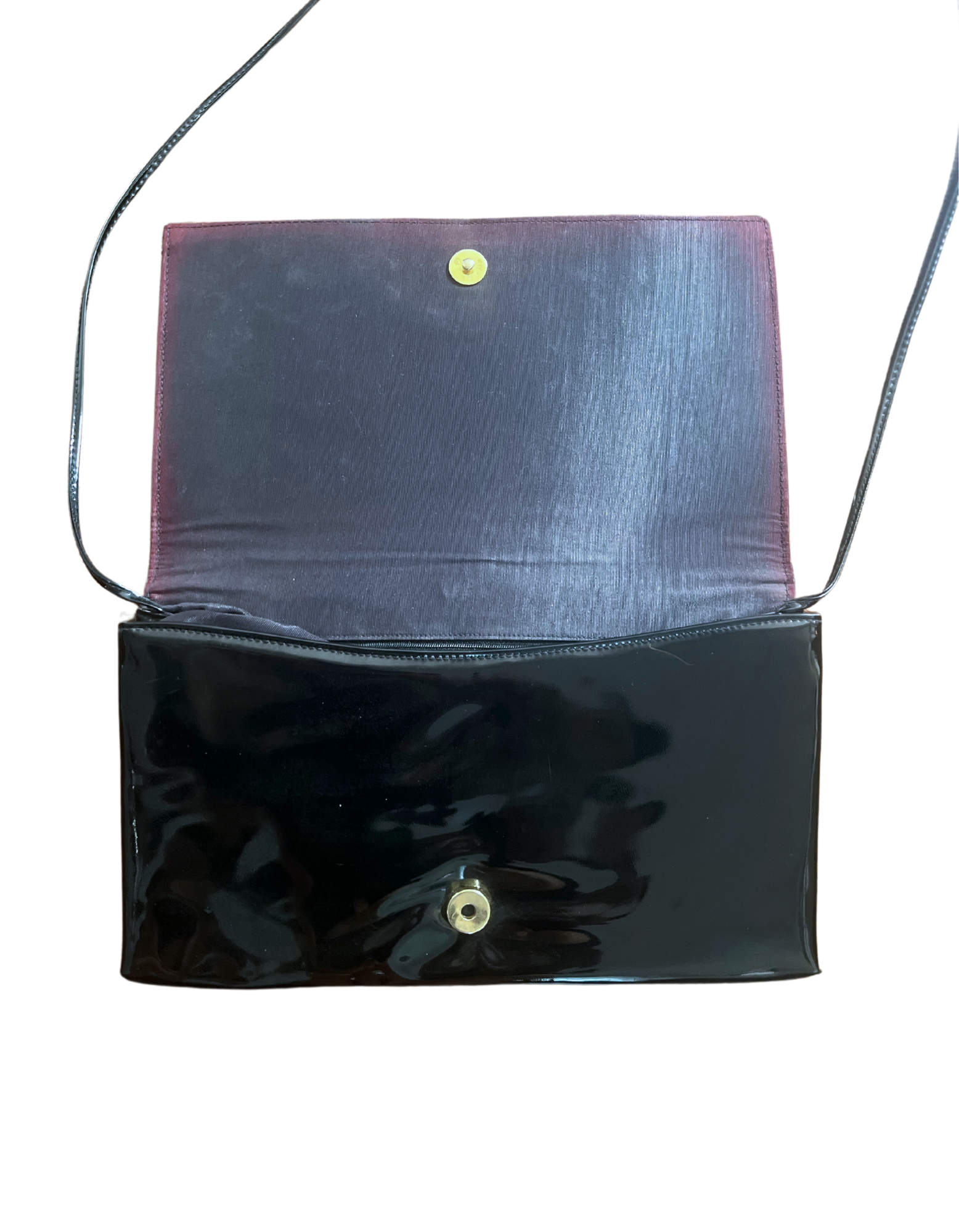 Dark Moon Envelope Crossbody purse open view