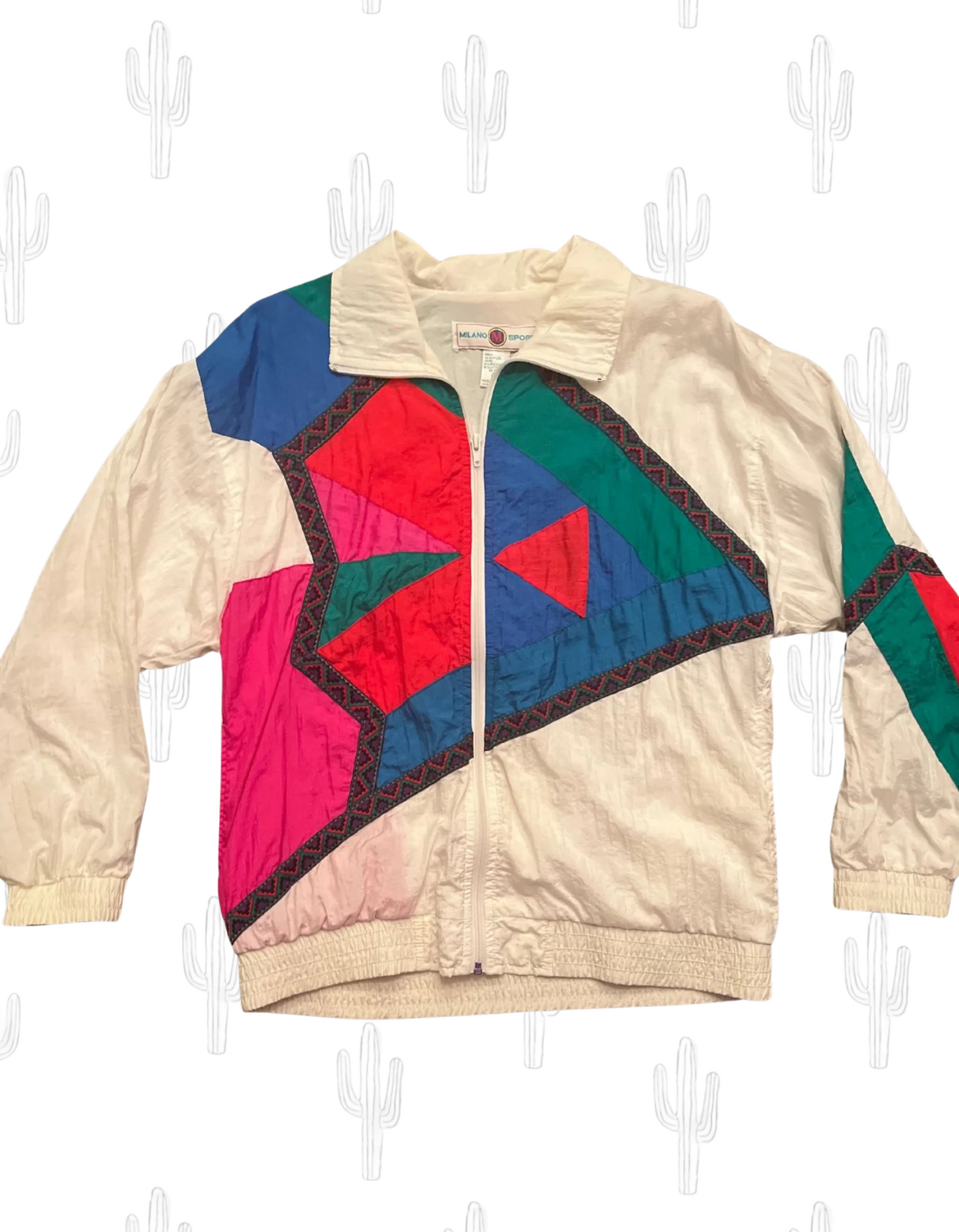 1990's Colorblock Windbreaker- S