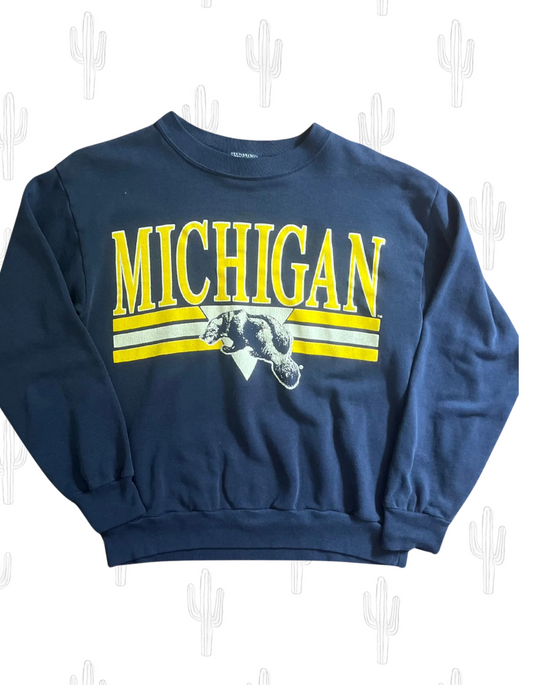 Vintage Michigan Wolverines Sweatshirt- M