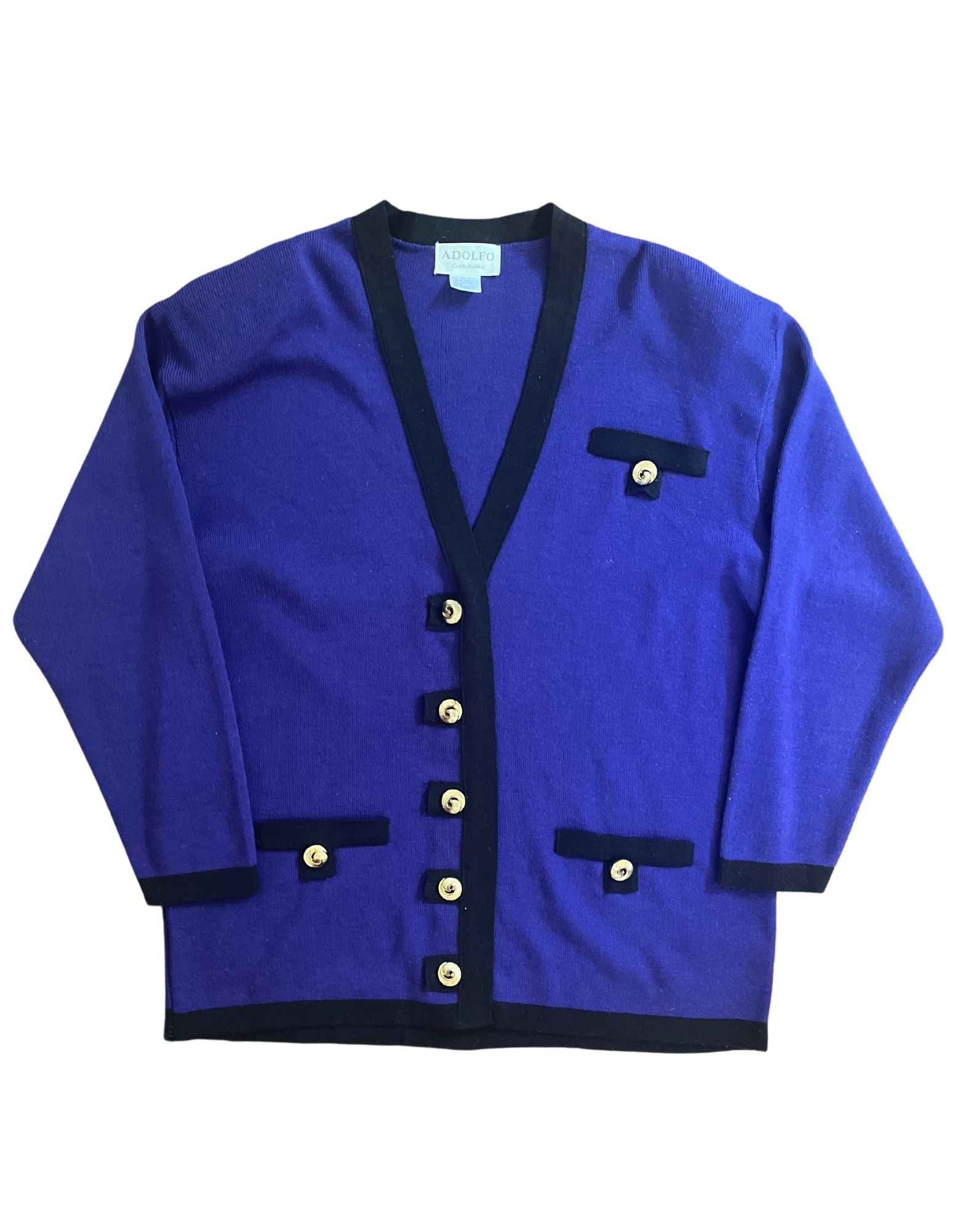 Cobalt blue tops and sweaters best sale